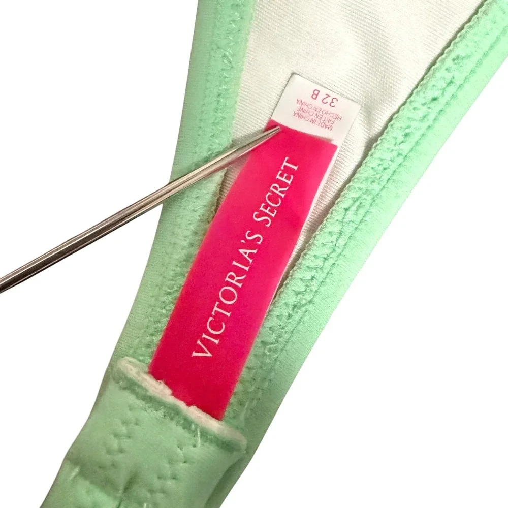 Victoria's Secret Bandeau Bikini Top Underwire Padded‎ 32B
